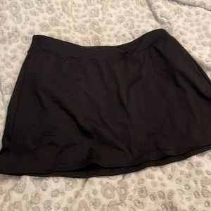 Lands End swim skirt 12